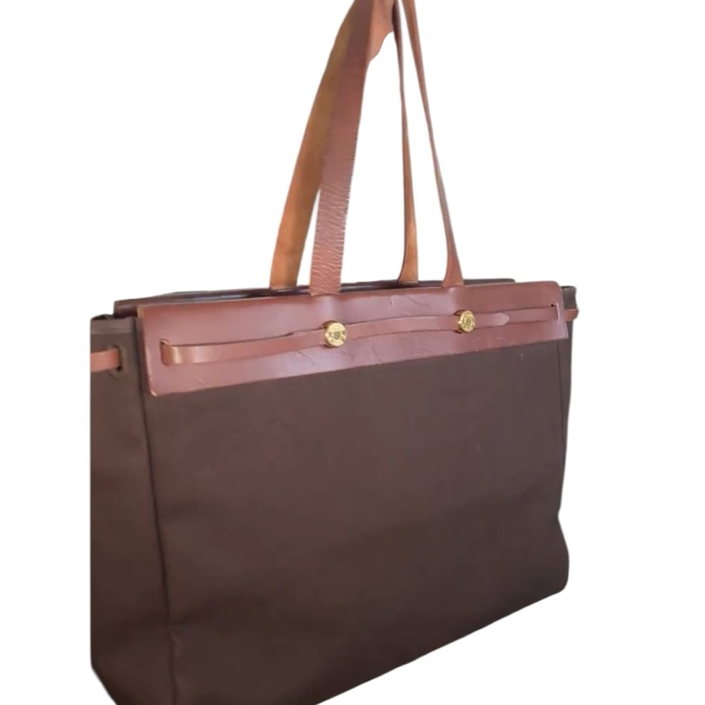 Hermès Herbag Cabas GM tote bag includes Canvas Insert & Hermes Dust Bag - Picture 3 of 16